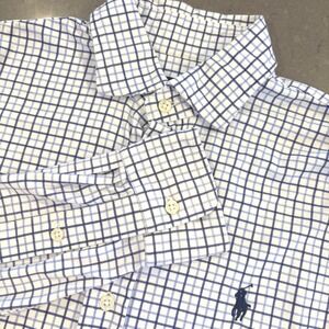 Polo Ralph Lauren Knit Dress Shirt Men S Long Slv Button Down‎ Office WorkSoft